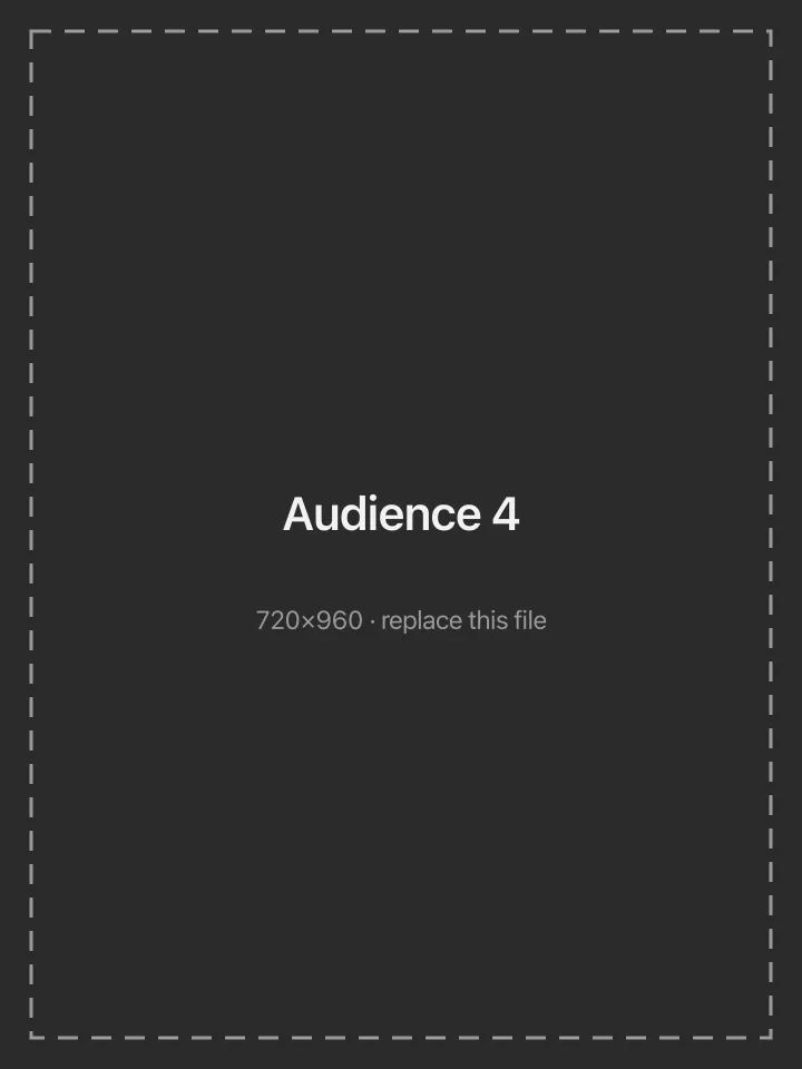 Audience 4 placeholder